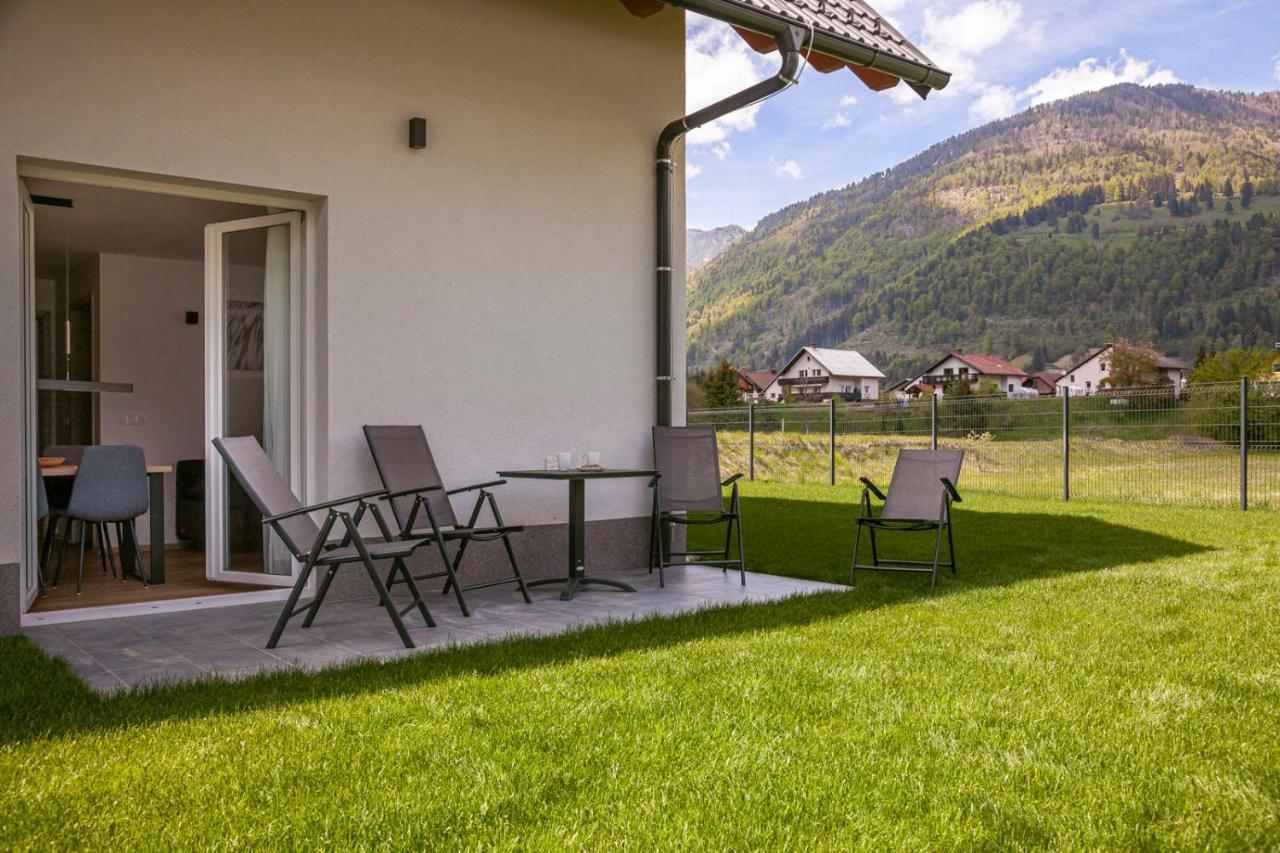 Chic Apartments With Balcony And Spa In Mojstrana Exterior photo